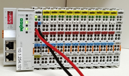 Convertitore fibra wago - fibra,