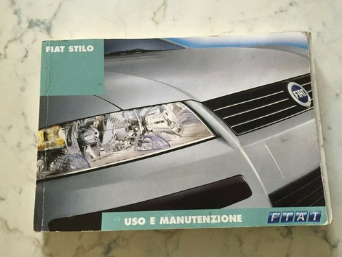 Fiat stilo manuale libretto - stilo,