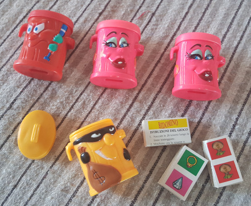 Kinder lotto bidoncini - lotto,