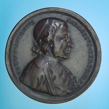 PIERANTONIO SERASSI MEDAGLIA 1786 IN ONORE DEL FILOLOGO BRONZO  MEDAL qSPL