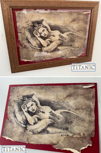 Quadro titanic ritratto rose - titanic,