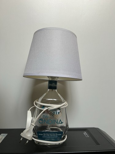 Lampada gin ondina artigianale - lampada,