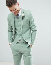 Tuta uomo verde menta 3 pezzi