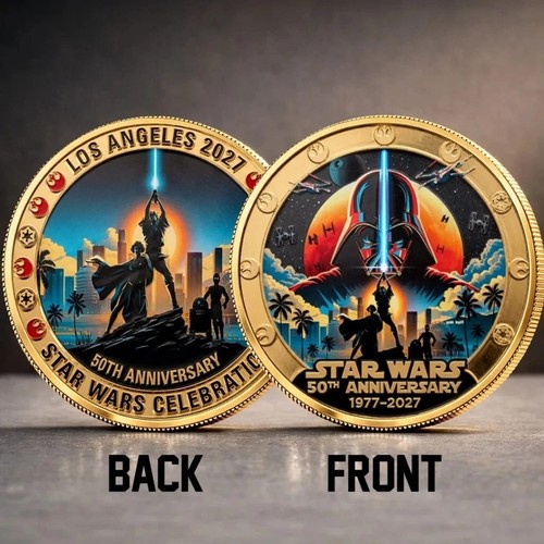 Moneta star wars celebrazione - moneta,