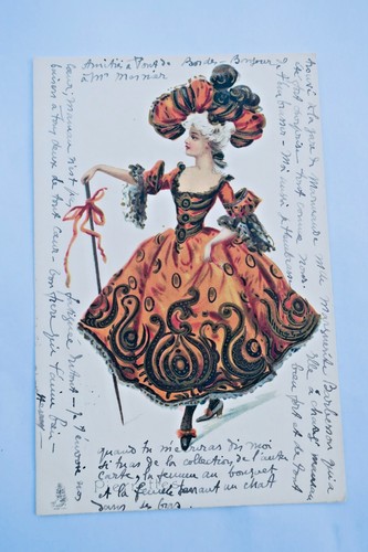 Elégante 1904 liebig - 1904, chromo