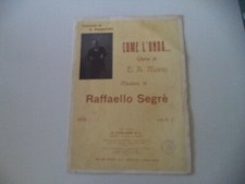 SPARTITO PIANOFORTE COME