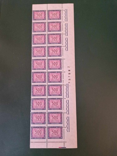 Italia 1981 segnatasse lire - segnatasse,