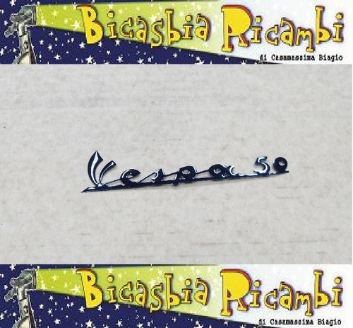 2683 targhetta anteriore blu - -,
