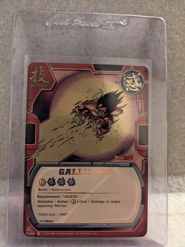 Bandai dbz ccg - pistola, gallica