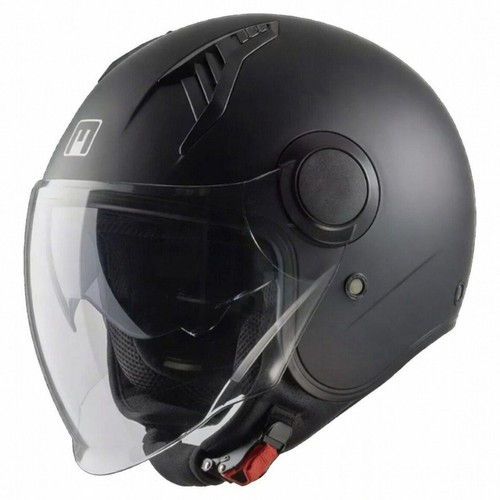 Casco demi jet - jet, nero