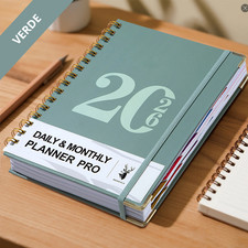 📅2026 Agenda Calendario | Giornaliero + Settimanale | 320 pag. | Pocket | 16x21