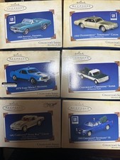 6 Hallmark Keepsake Ornaments