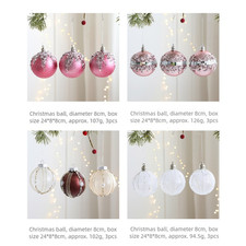 Palline colorate da appendere