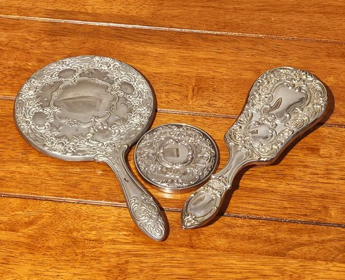 Antique ornate silver - antique, plate