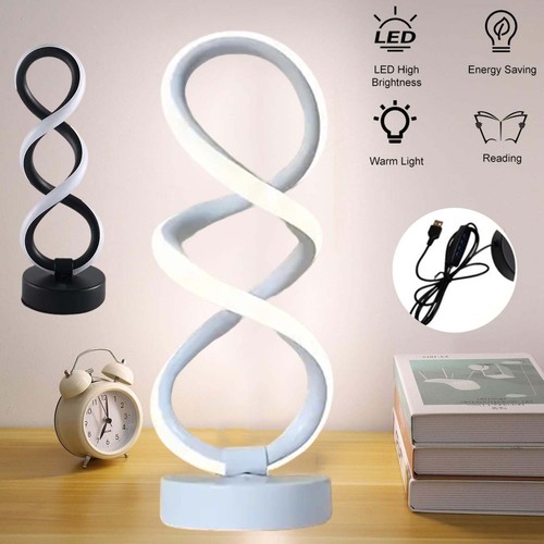 Lampada tavolo spirale - tavolo,