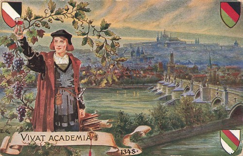 Cartolina praga studentika - cartolina,