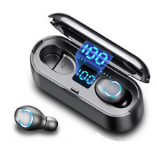 Cuffie Bluetooth 5.2 Auricolari Universali Wireless Sport Senza Fili Powerbank