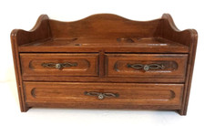 Dresser Top Valet Wooden Brown