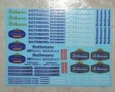 DECALS ROTHMANS GENERIQUE