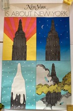 Poster Vintage "New York Is