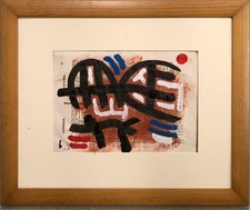  Disegno a china e pastello
