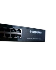 Intellinet Switch 16 Porte Fast Ethernet Rackmount PoE+ 560849 Usato Pochissimo