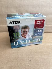 TDK Dvd-R 10 Discs Nuovi