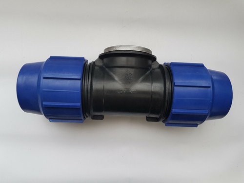 Tee fitting polyethylene 90x