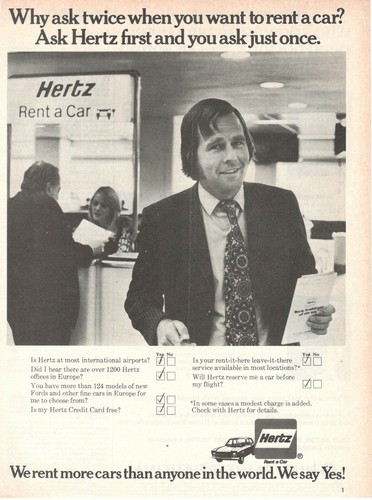 Hertz rent car auto noleggio - hertz, a