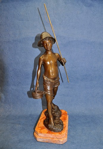 Scultura pescatore de - "il,