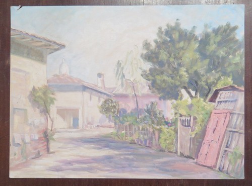Dipinto vintage paesaggio - paesaggio, di