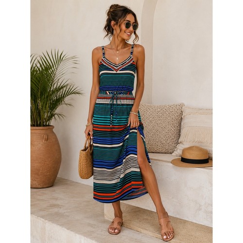 Prendisole righe pop a - a,