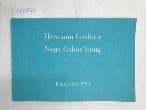 Neue gehörübung - neue, 1739)