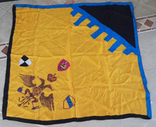 PALIO DI SIENA- CONTRADA DELL'AQUILA-TOSCANA-DRAPPO-FOULARD-ITALIA-WORLD-NO-WW2