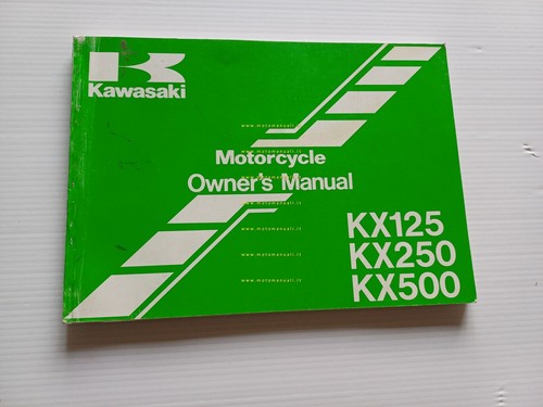 Kawasaki 125 250 500 cross - kx,