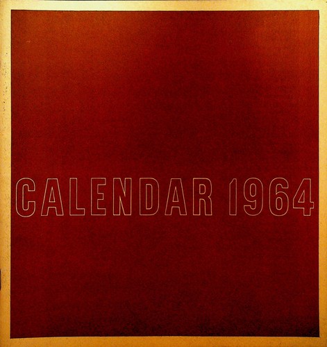 Calendario 1964 delle