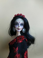 OOAK Barbie Dia De Muertos Repro Inspired - Head Only - Solo Testa -NO outfit!!!