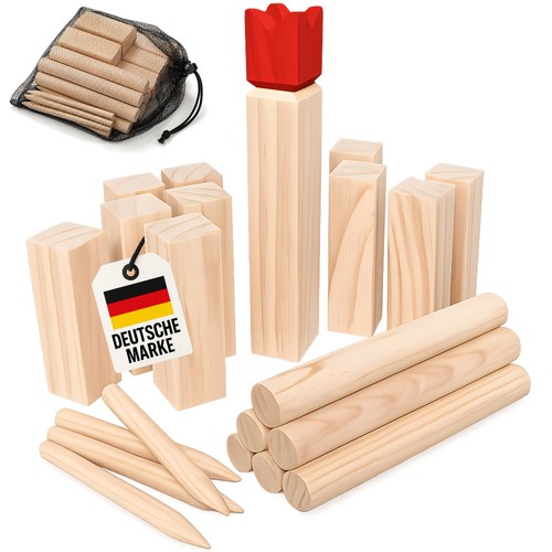 Kubb gioco lancio - kubb,