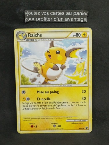 Raichu hs04 indomptable - -,