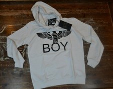Felpa Boy London bianca con