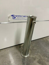 TUBO ZINCATO PER BASE OMBRELLONE IN GRANIGLIA DIAMETRI 42 55 65mm