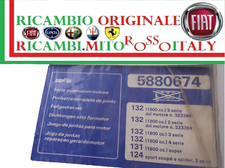 SERIE GUARNIZIONI MOTORE FIAT