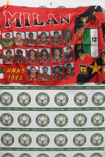 Bandiera Calcio scarf MILAN flag bufanda Schal