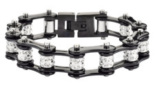 Bracciale Tennis Catena Moto
