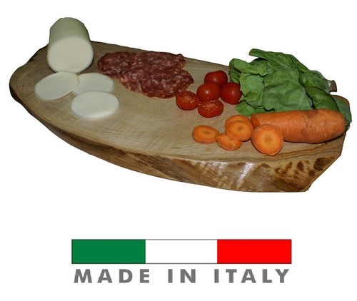 Tagliere legno ovale fetta