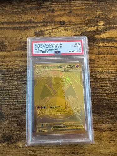 Psa mega charizard ex - 8,