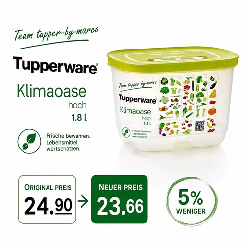 Tupperware klimaoase - tupperware,
