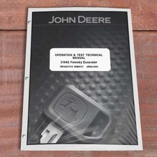 John Deere 3154G Forestry Excavator Operation & Test Service Manual - TM14027X19