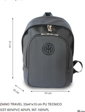 ZAINO DELL'INTER NERO