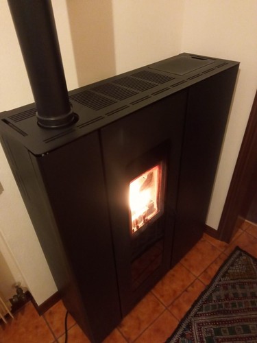 Stufa pellet usata marca - stufa, a